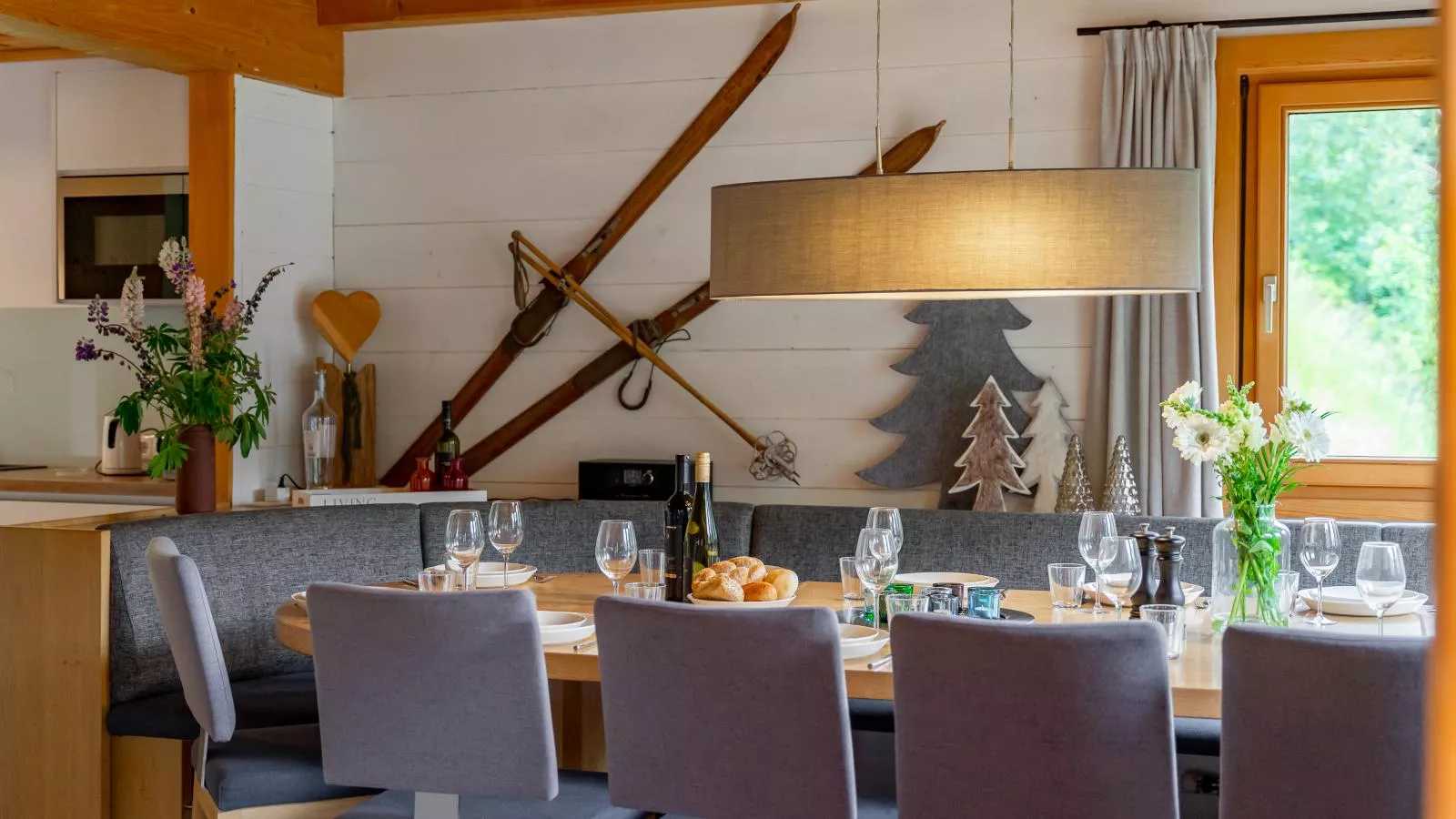 Chalet Huski Viehhofen-Dining room