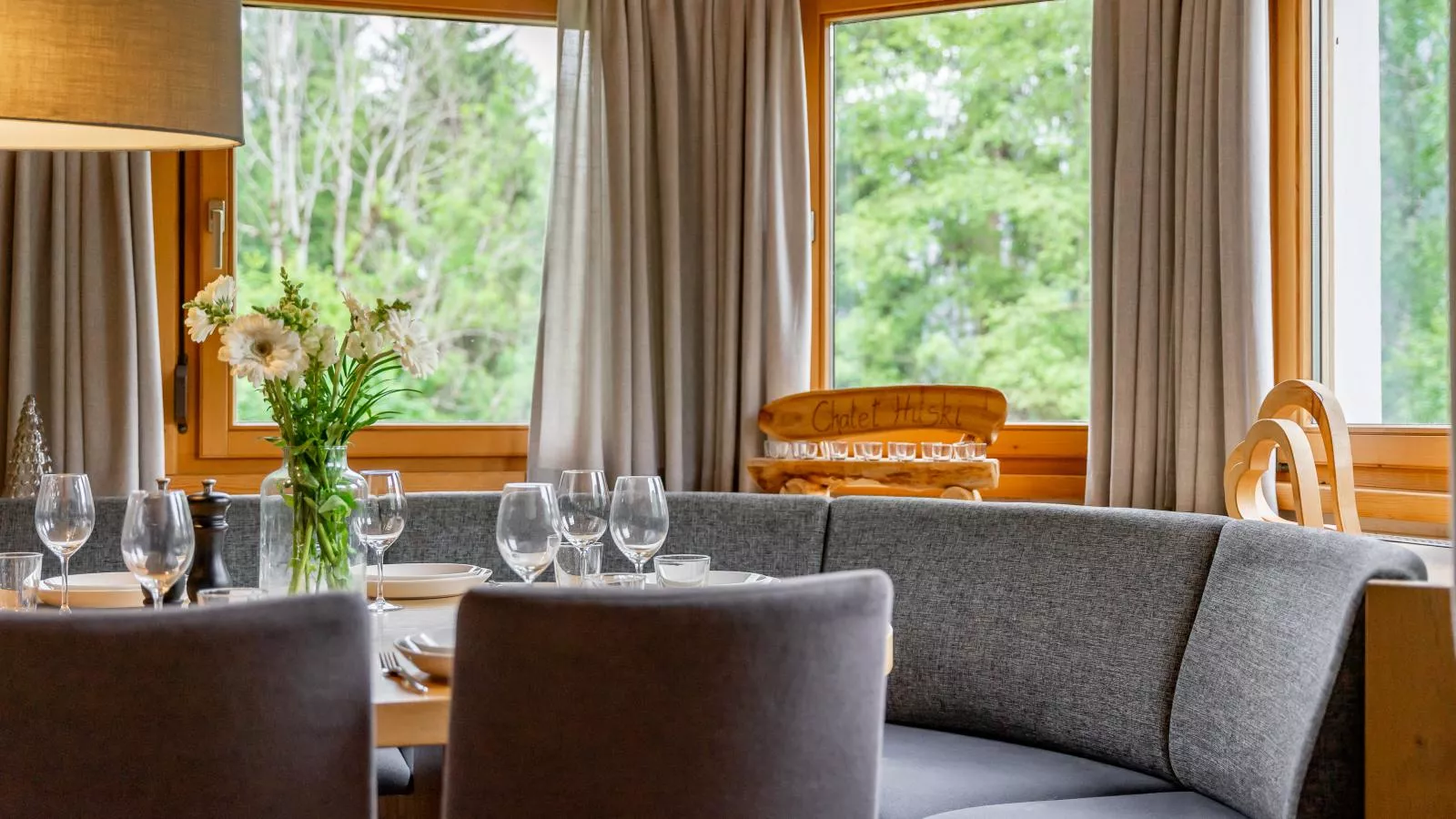Chalet Huski Viehhofen-Dining room