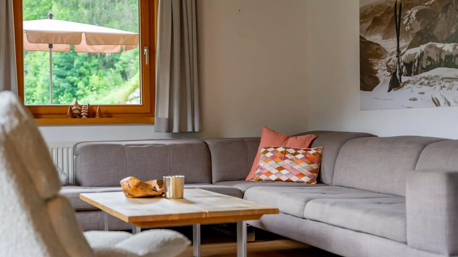 Chalet Huski Viehhofen-Living room