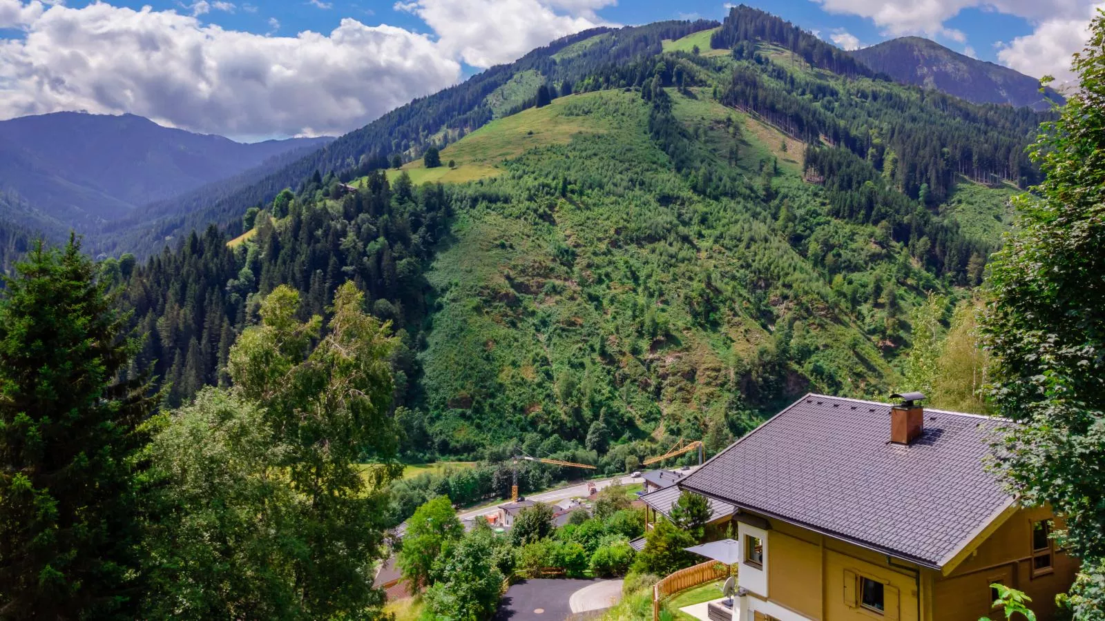 Chalet Huski Viehhofen-Exterior summer