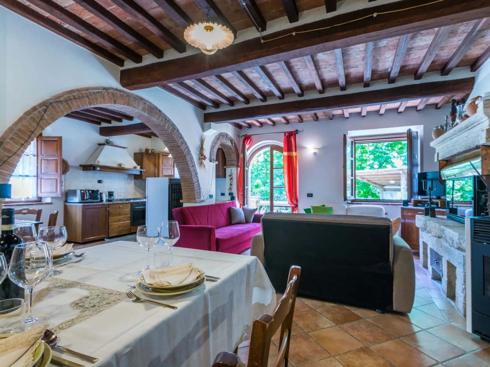 Podere Biancospino-Inside
