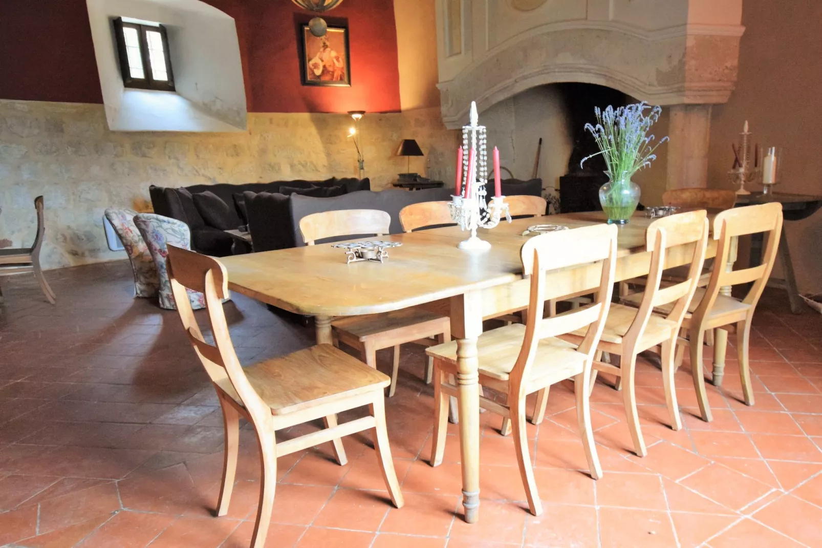Chateau de Plèneselve 26P-Esszimmer