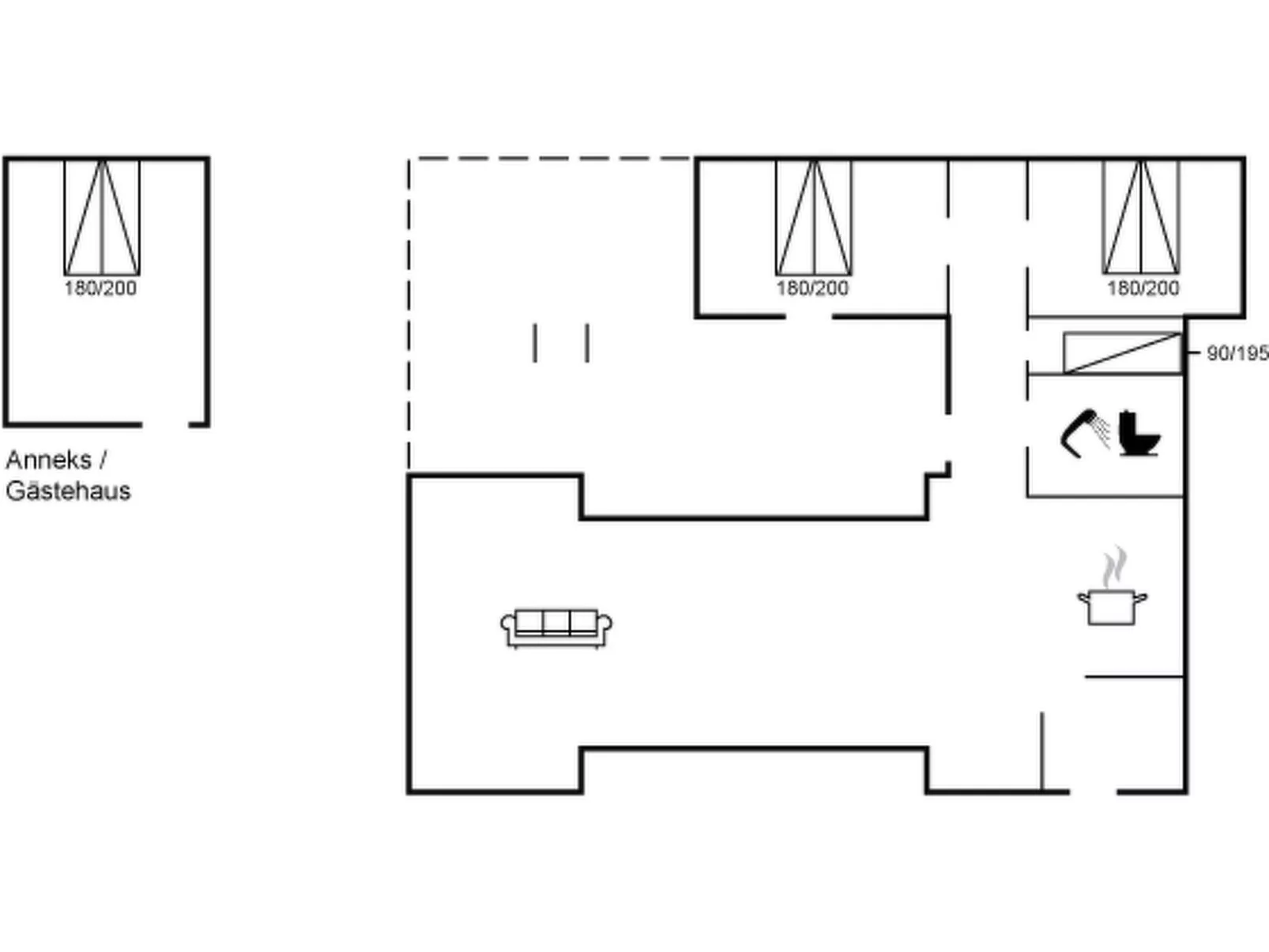 "Aviaya" - 350m from the sea-Inside