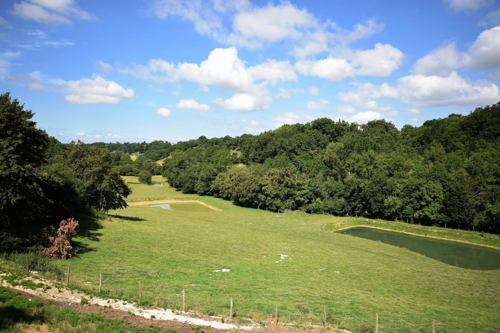 Chateau de Plèneselve 26P-Aussicht Sommer
