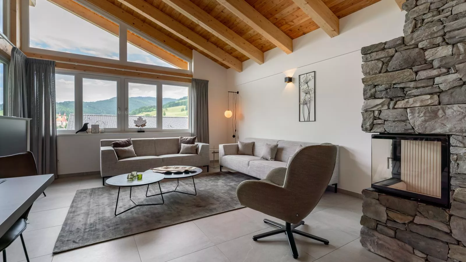 Grebenzen Lodge 55-Living room