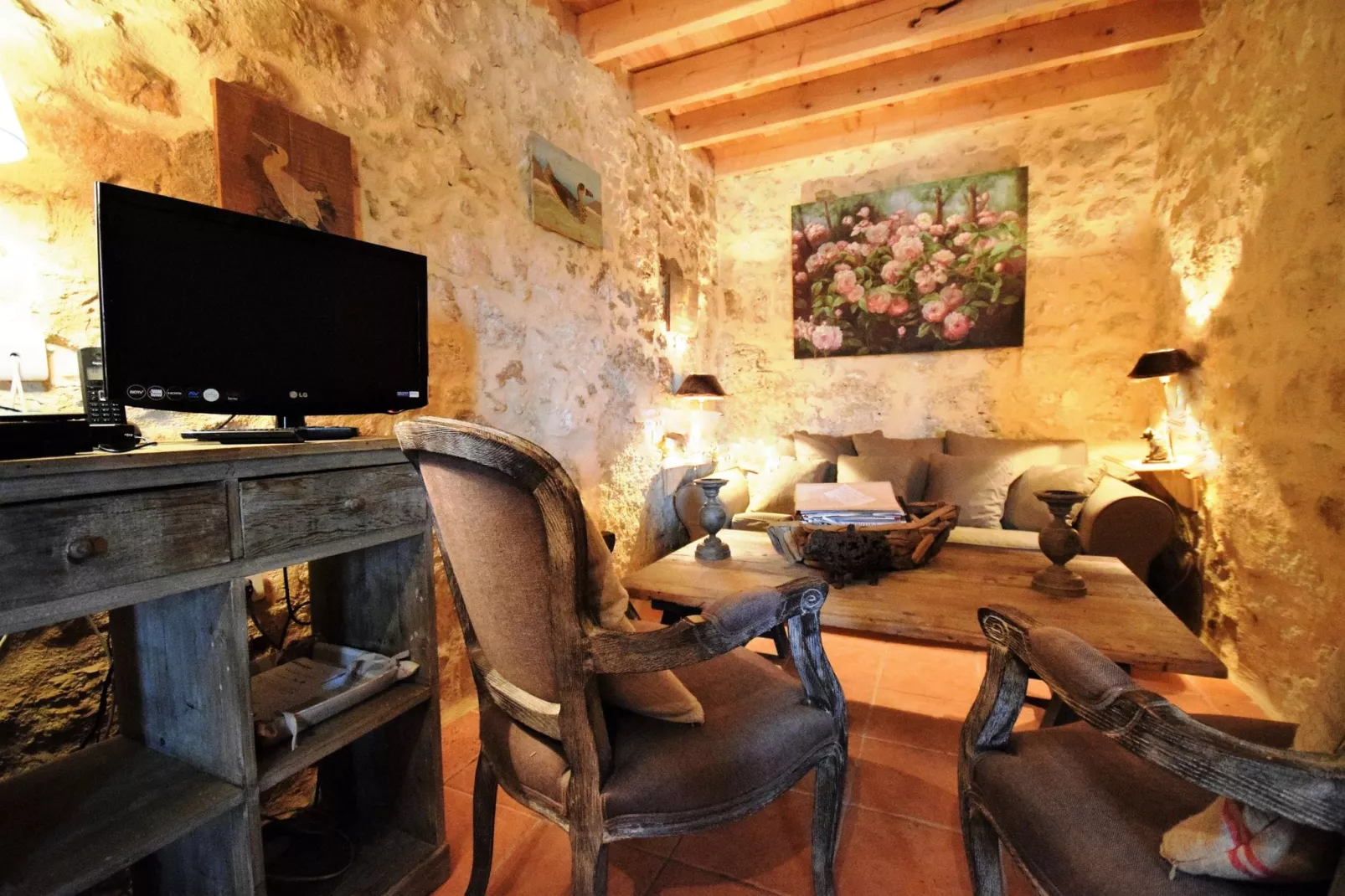 Chateau de Plèneselve 26P-Wohnzimmer