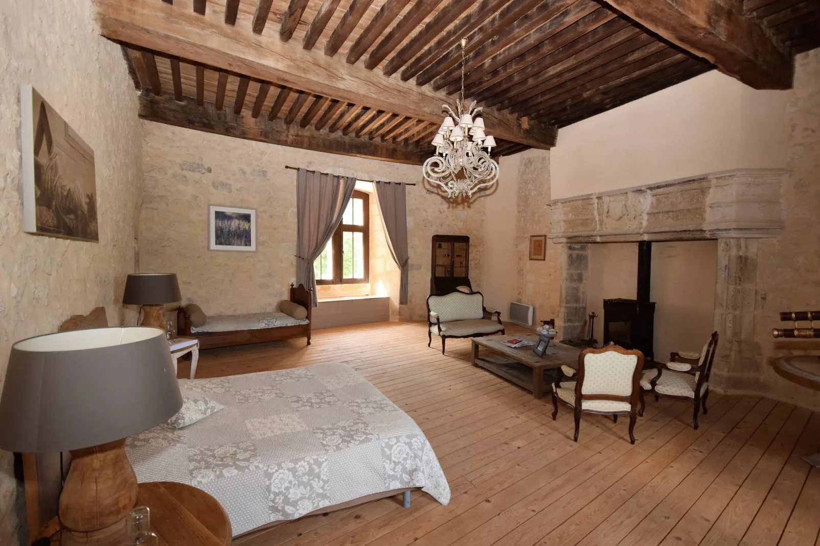 Chateau de Plèneselve 26P-Schlafzimmer