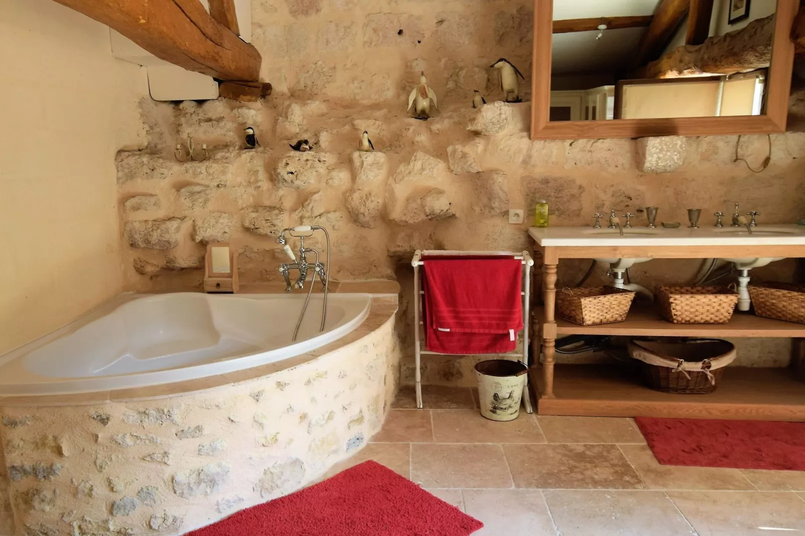 Chateau de Plèneselve 26P-Badezimmer