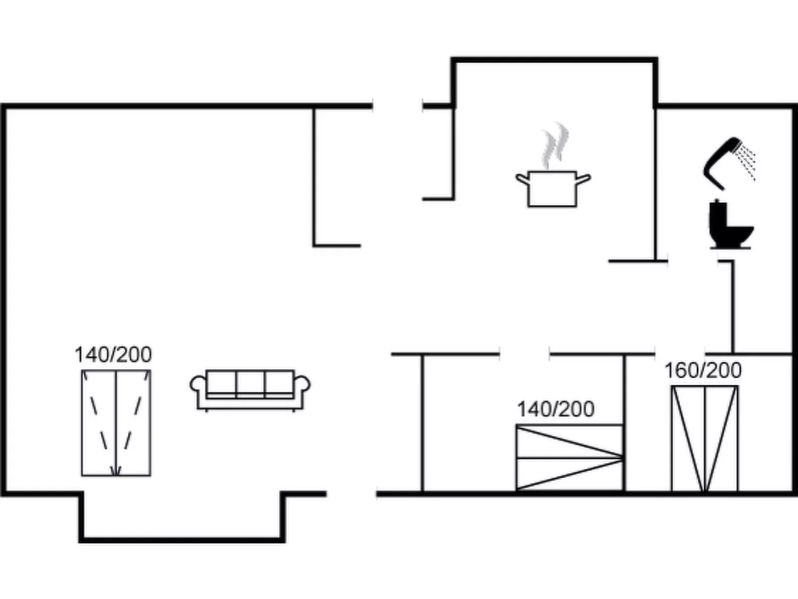 "Meindor" - 350m from the sea-Inside