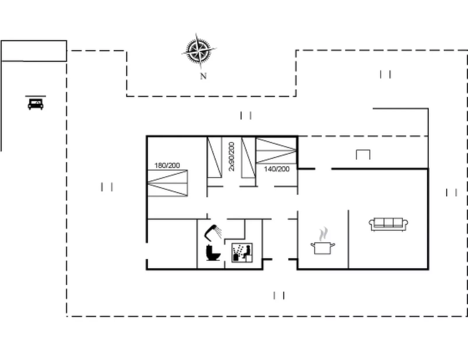 "Blia" - 1.5km from the sea-Inside