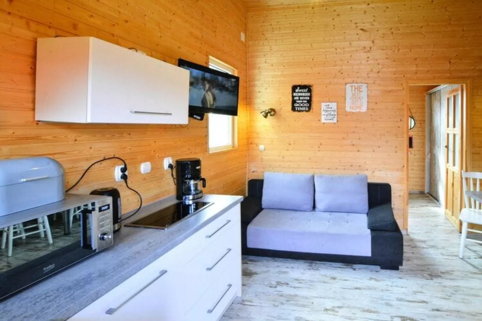 Domek całoroczny starszy TYP A Ustronie Morskie-Living room