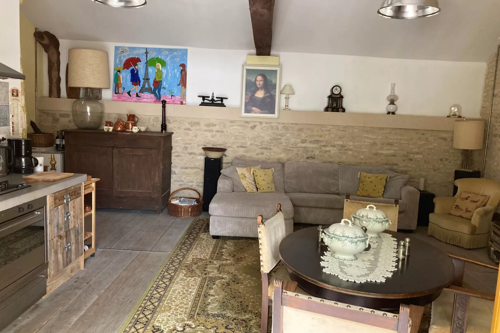 La Bergerie-Wohnzimmer
