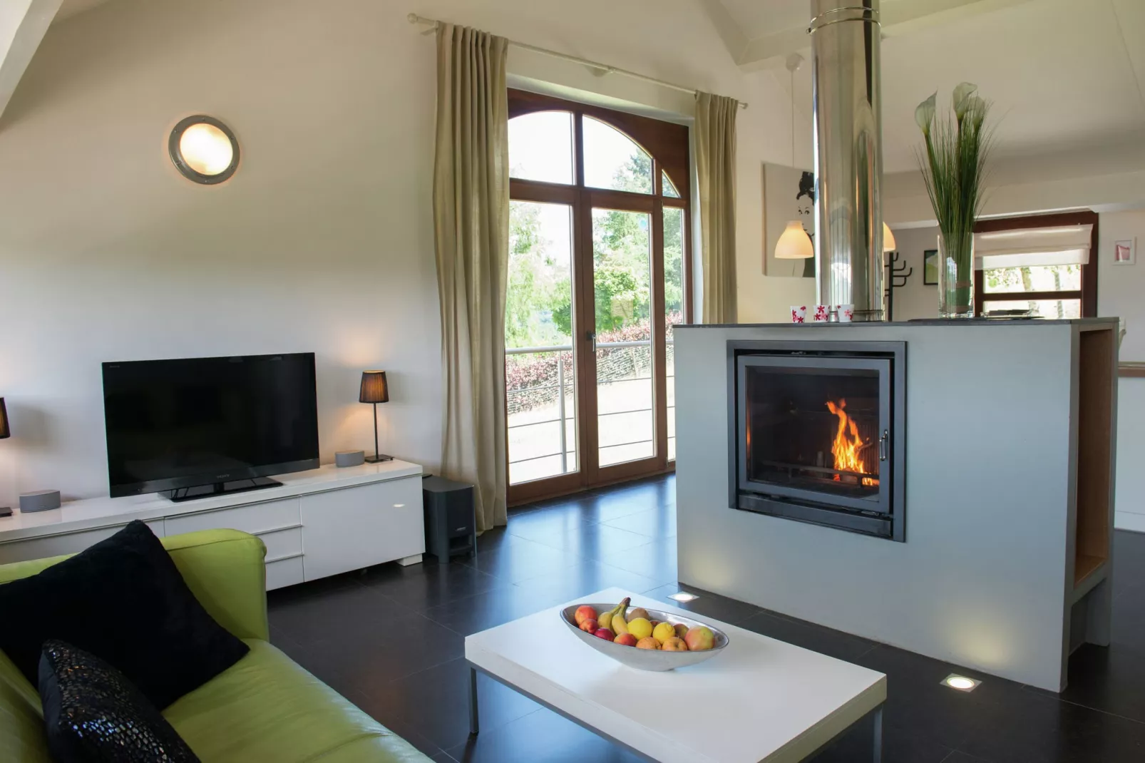 Le Chemin des Framboises-Living room