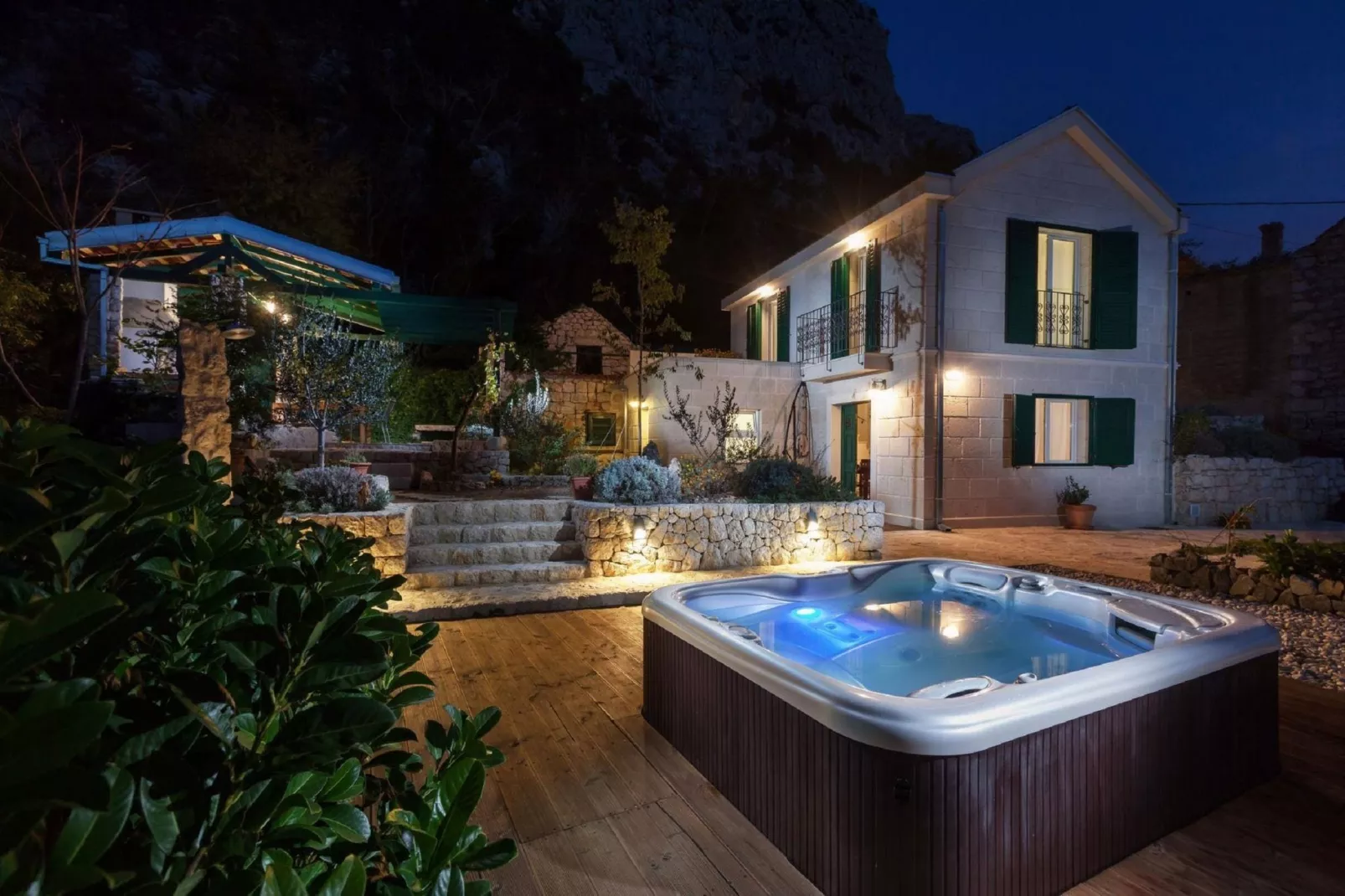 Villa Makar-Exterior summer