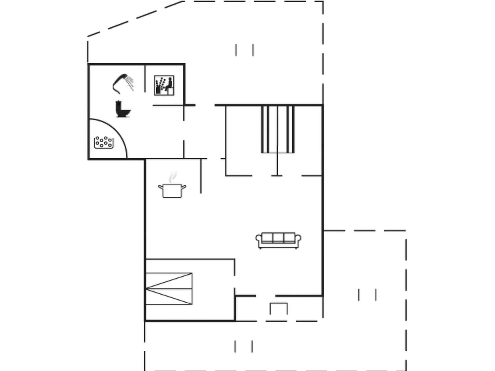 "Evi" - 400m to the inlet-Inside