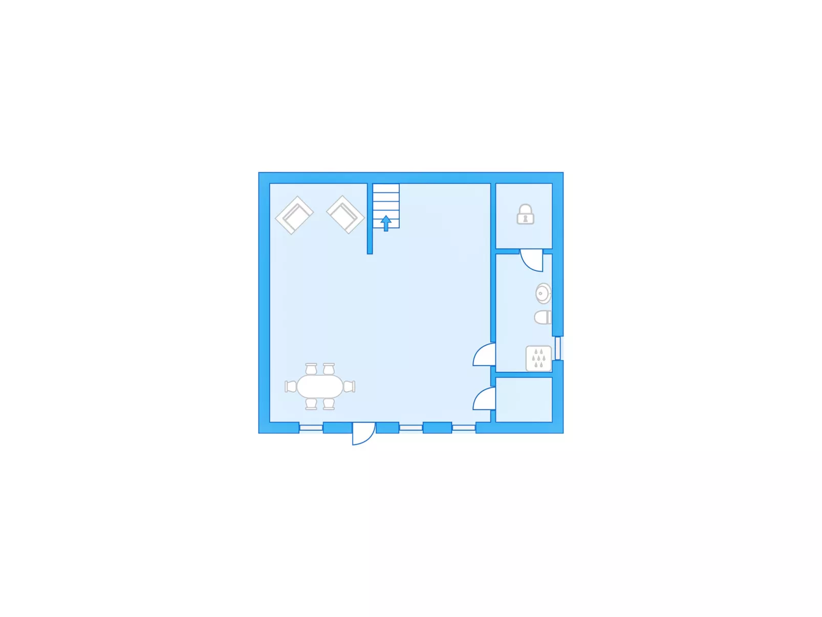Villa Esefjord-Inside