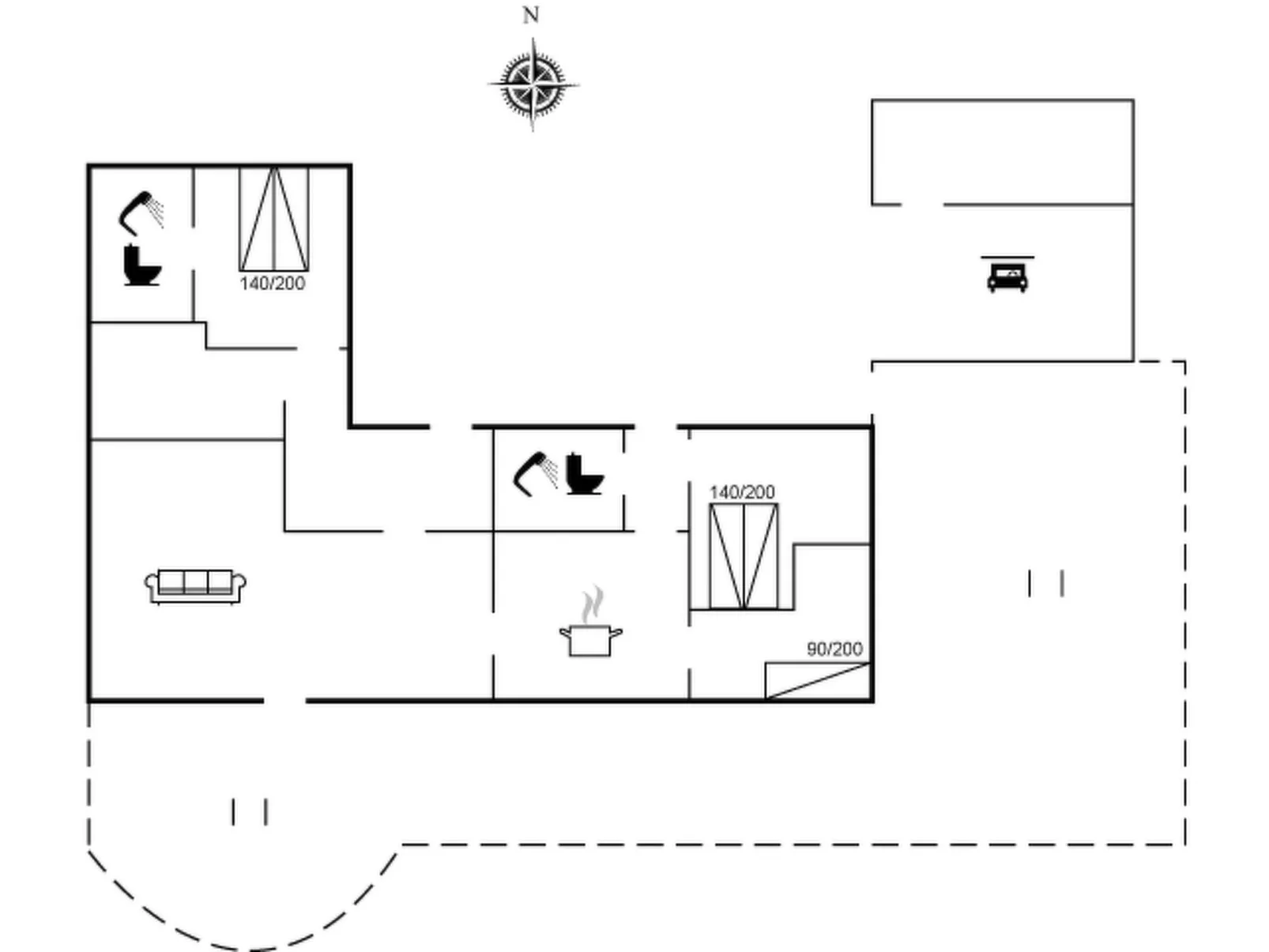 "Maileen" - 2.1km to the inlet-Inside