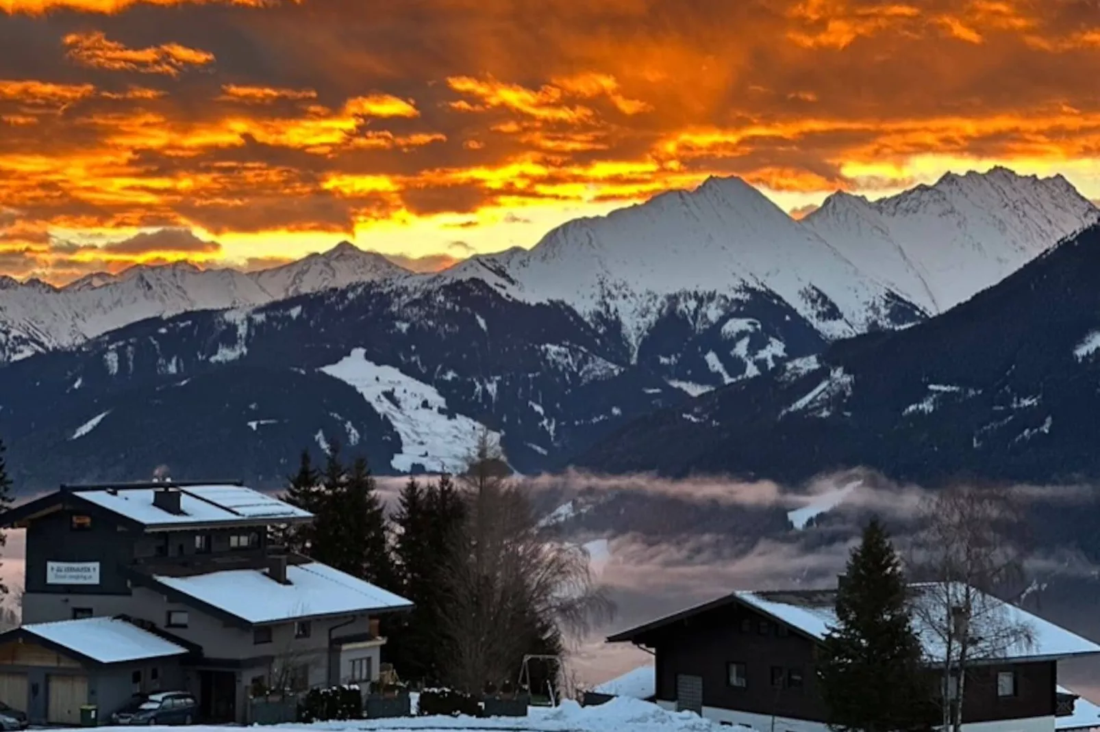 Ski in/ Ski out Traum Ferienwohnung im Skigebiet Kitzski Pass Thurn-View winter