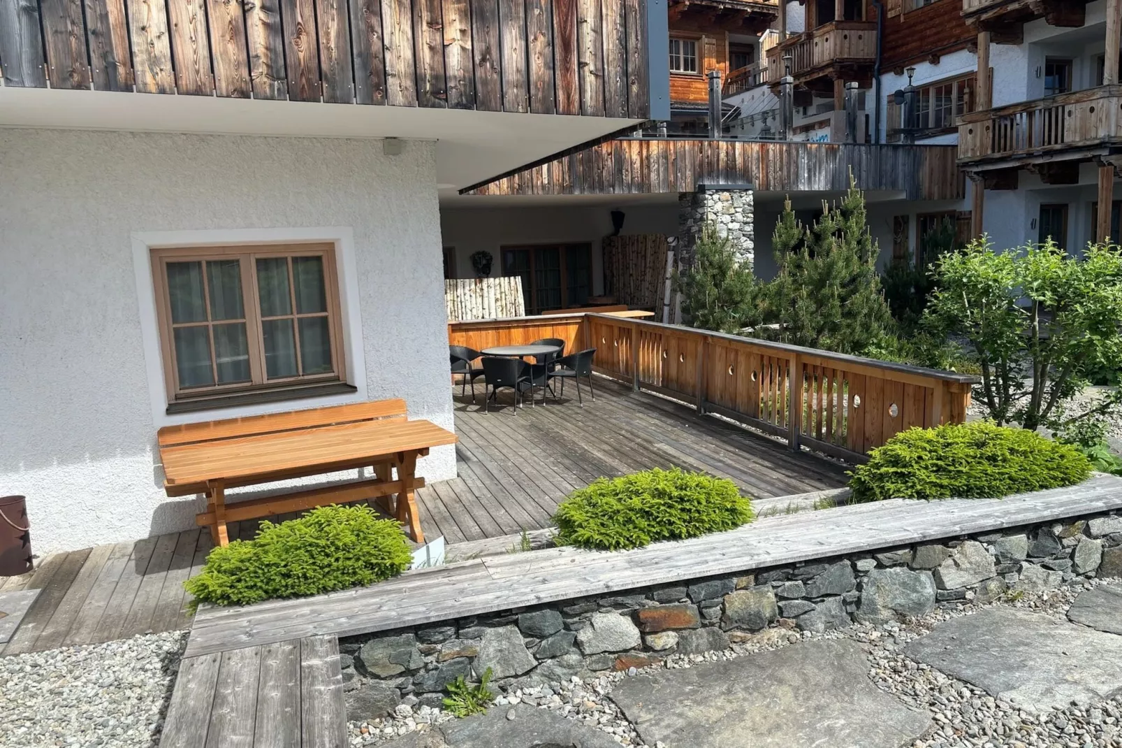 Ski in/ Ski out Traum Ferienwohnung im Skigebiet Kitzski Pass Thurn-Terrace balcony