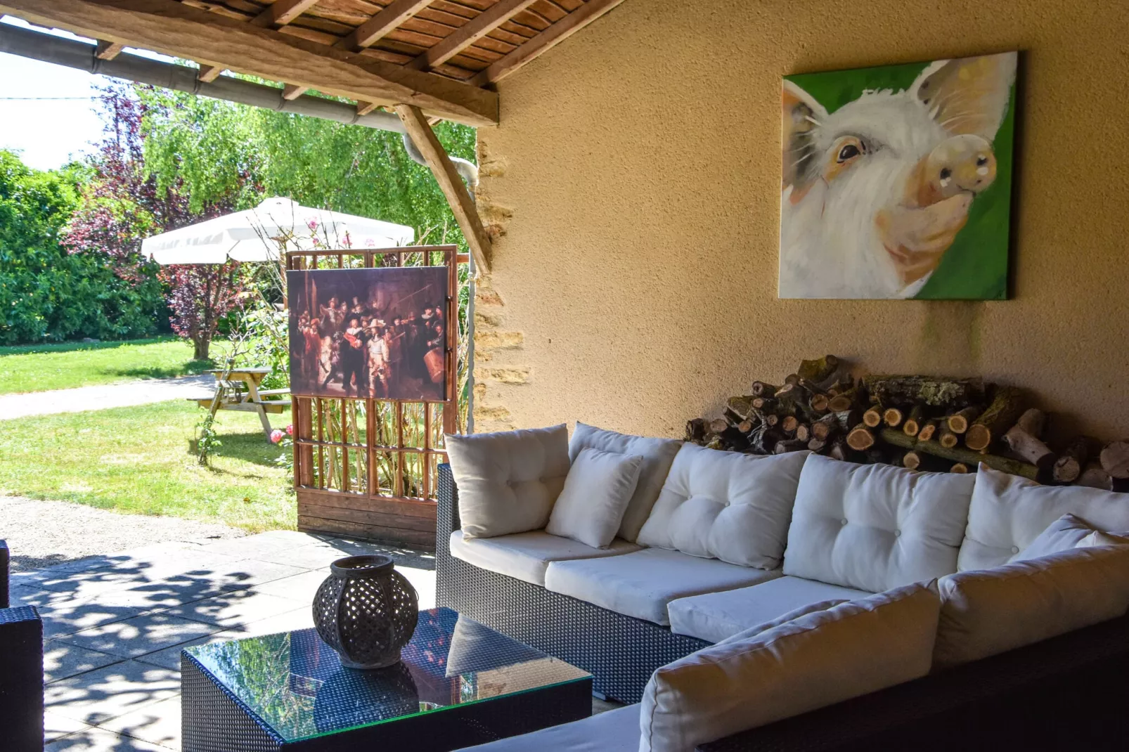 Le Mas de la Dive-Terrace balcony
