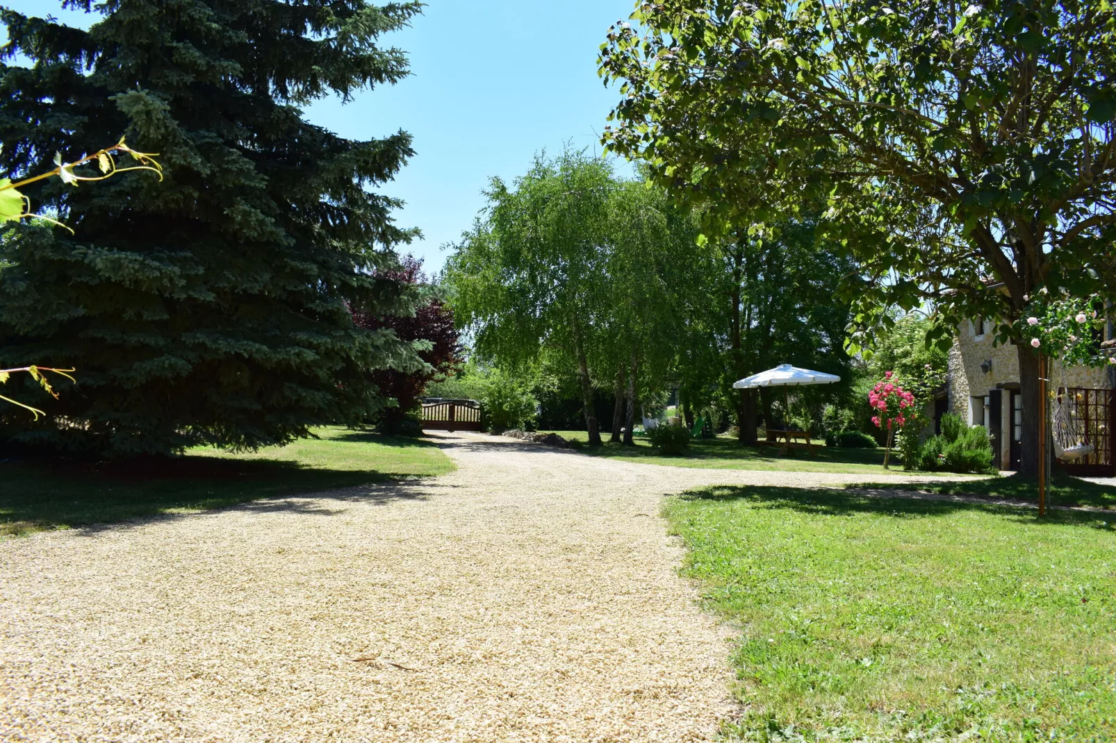Le Mas de la Dive-Gardens summer