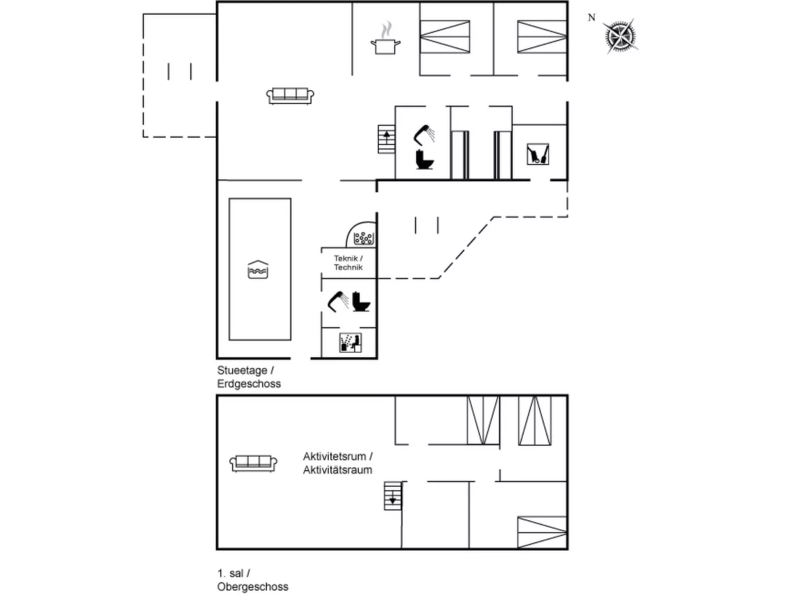 "Matrona" - 750m from the sea-Inside