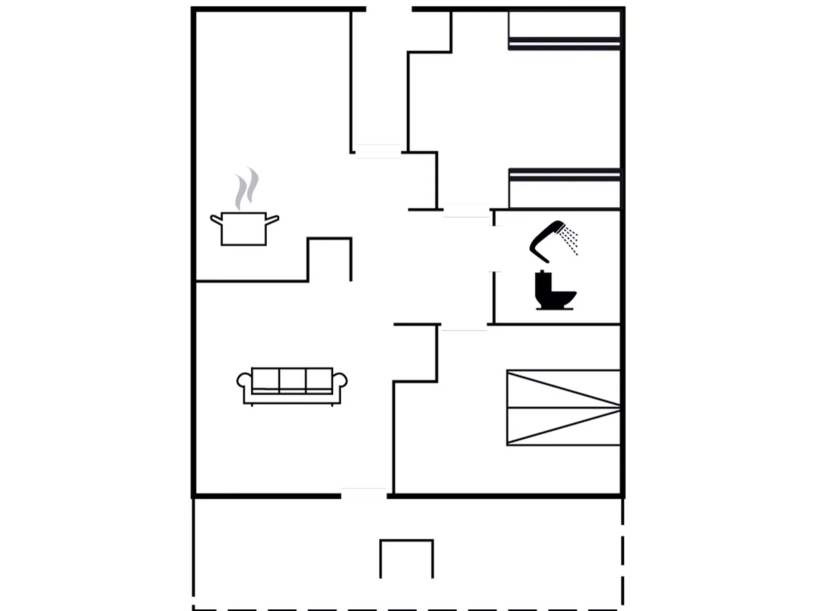 "Clea" - 300m from the sea-Inside