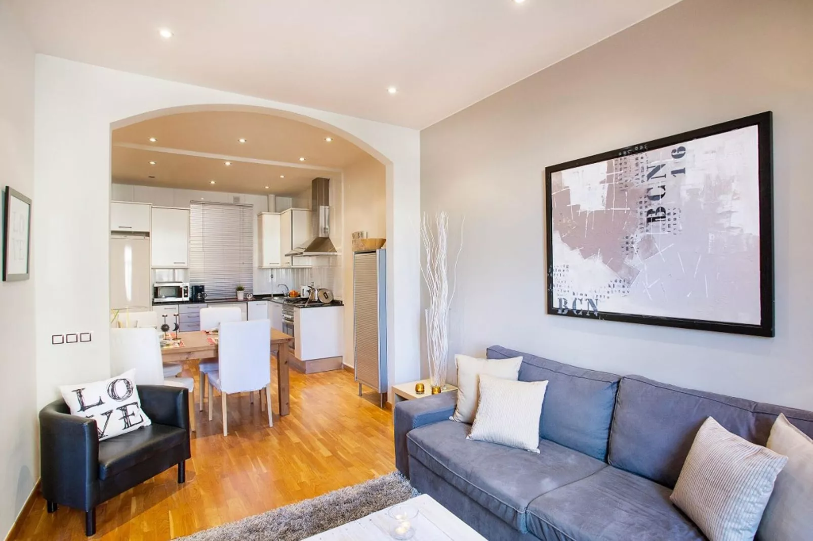 Viladomat Eixample Apartment4-Living room