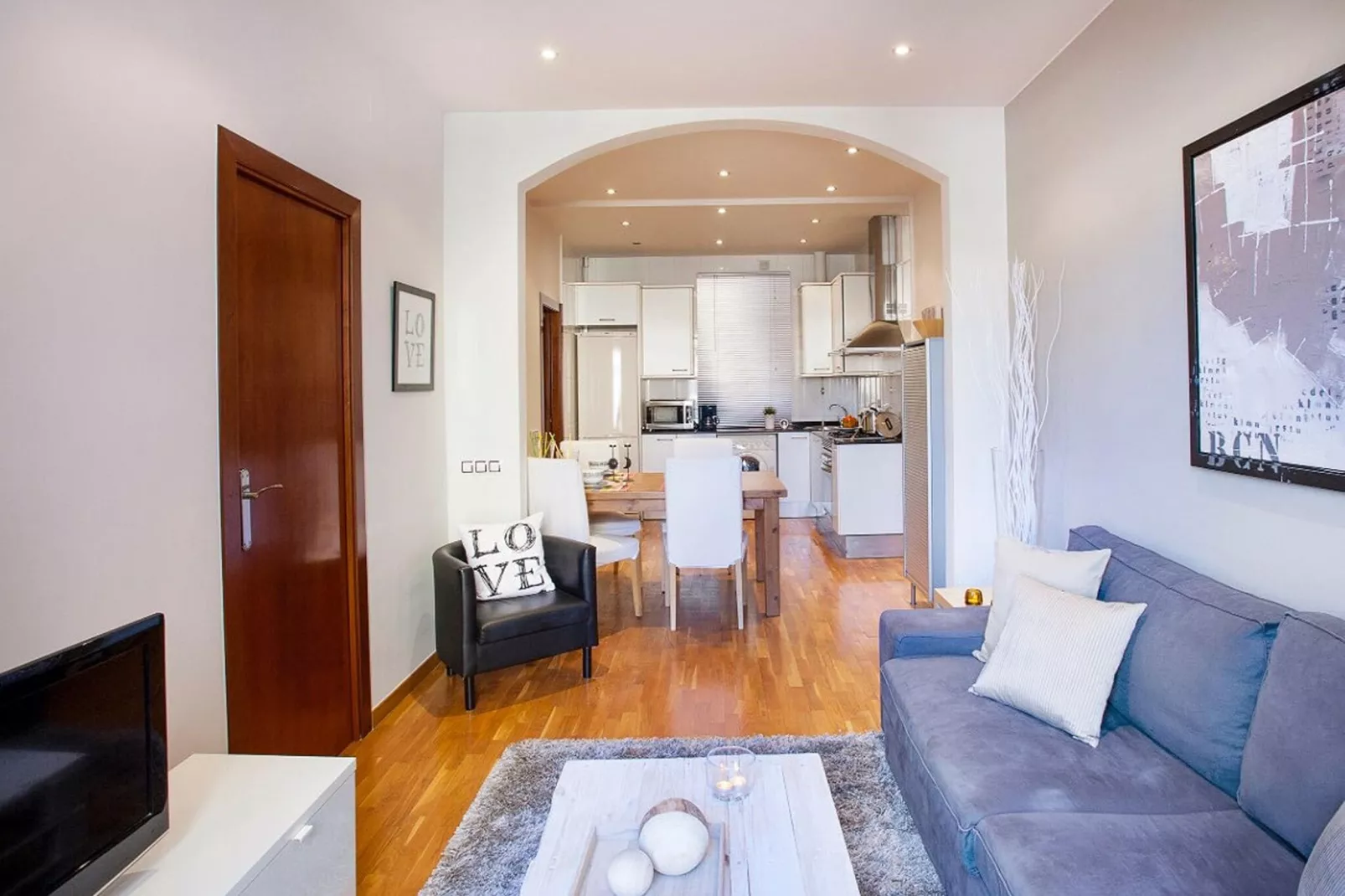 Viladomat Eixample Apartment4-Living room