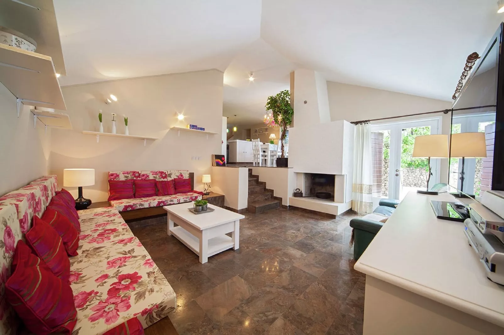 Villa Skalinada-Living room