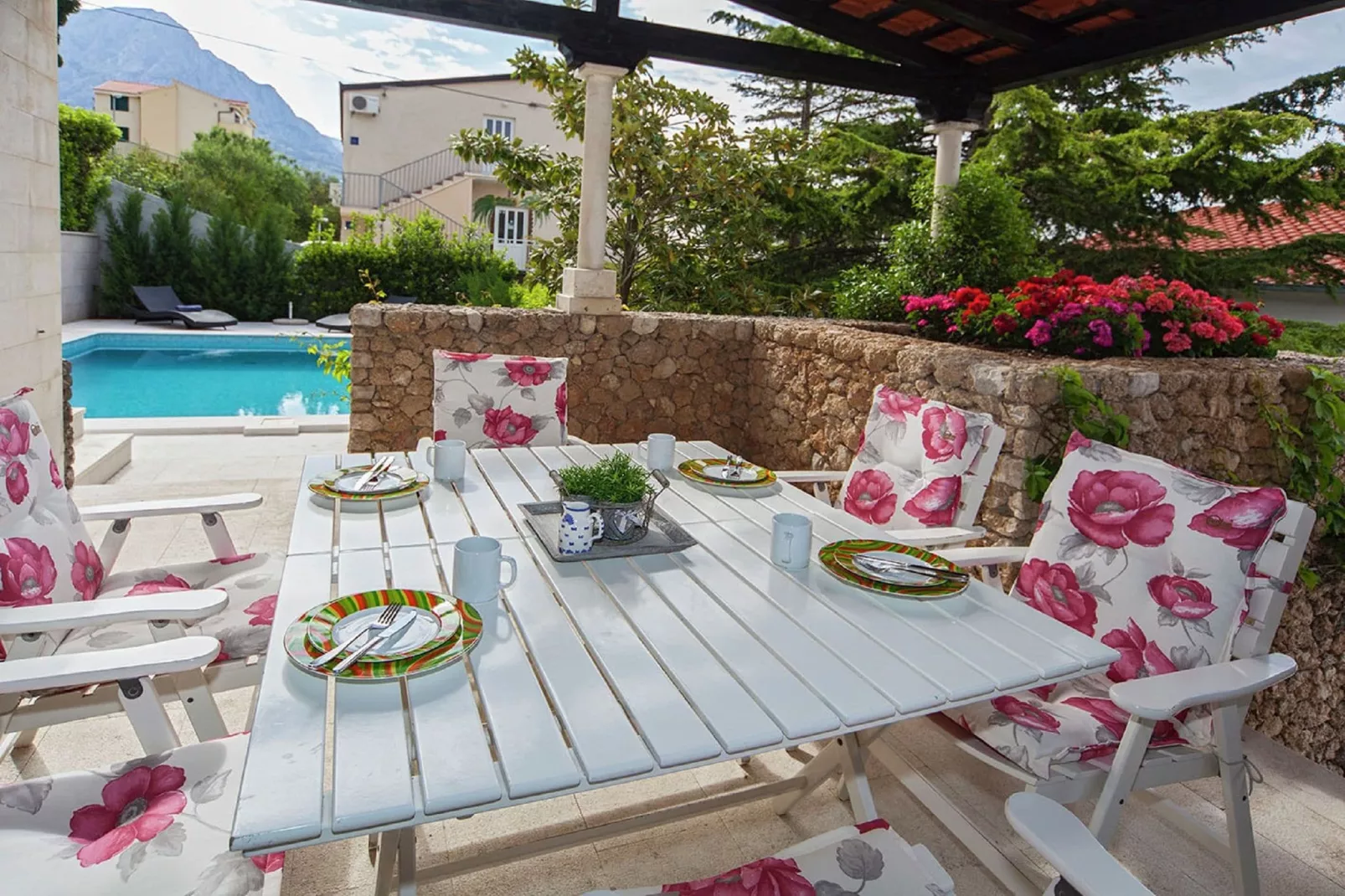 Villa Skalinada-Terrace balcony