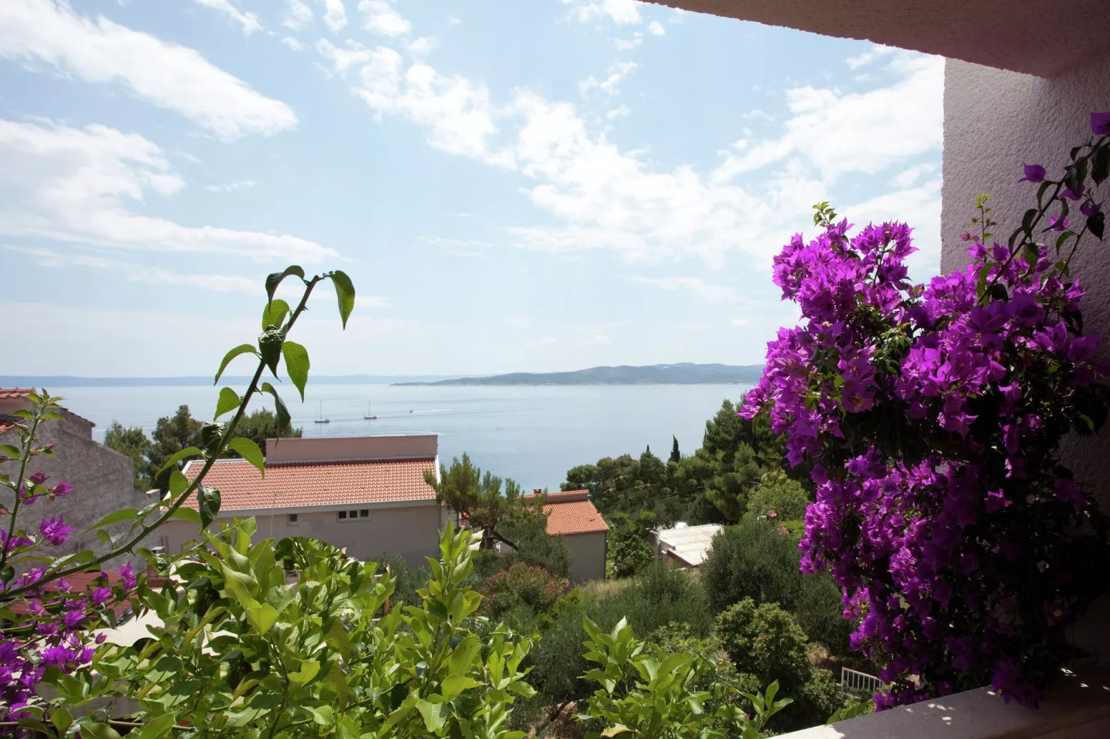 Villa Skalinada-View summer