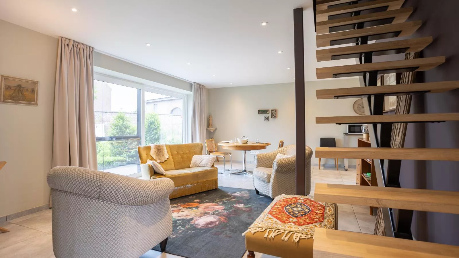 Achter de Hegge-Wohnzimmer