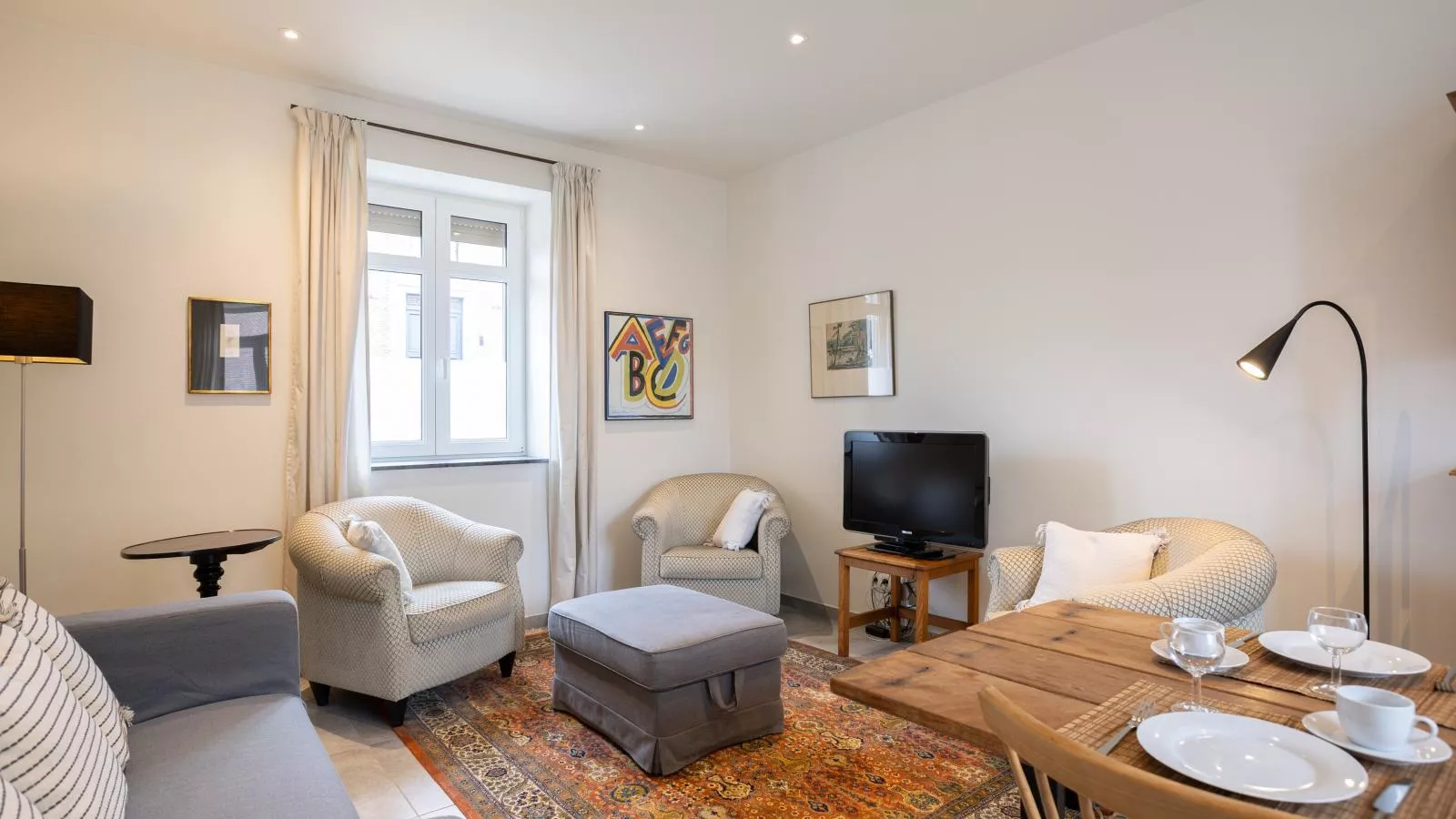 Achter de Hegge-Wohnzimmer