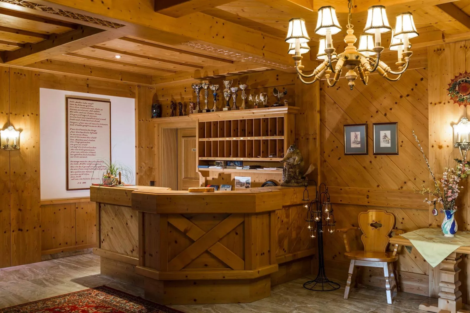 Hubergut - Ferienwohnung Theresia-Hall d'accueil