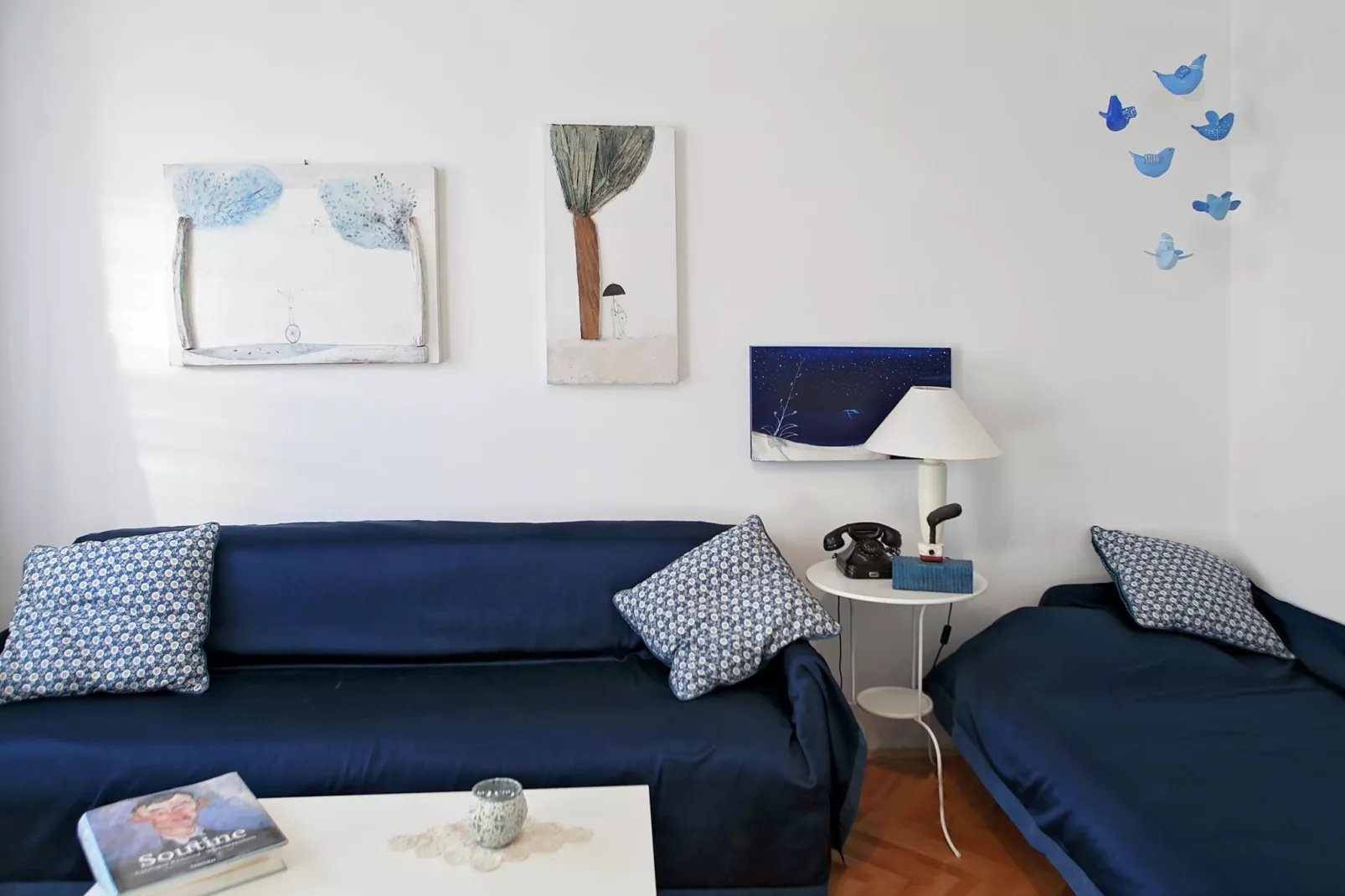 Delightful Apartment Brela-Living room