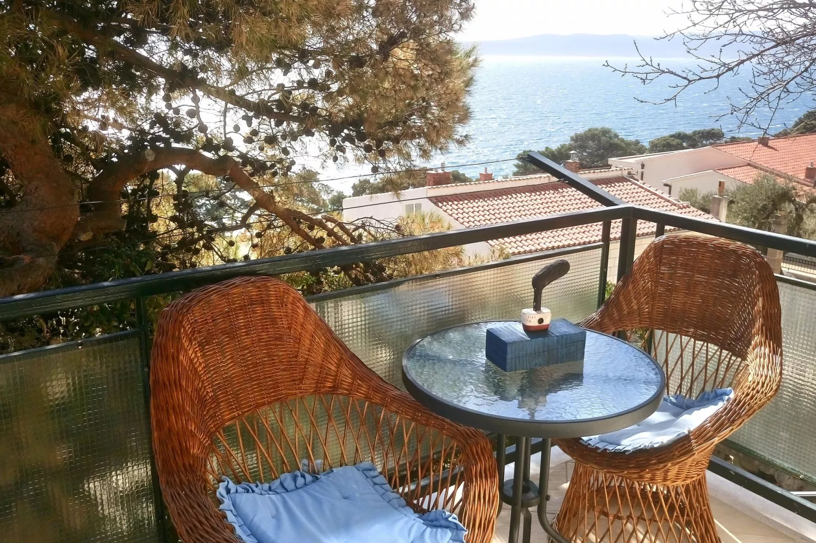 Delightful Apartment Brela-View summer
