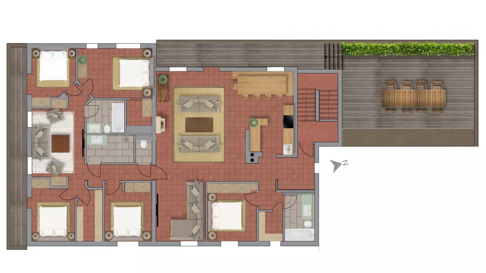 Family Hideout-Grundriss