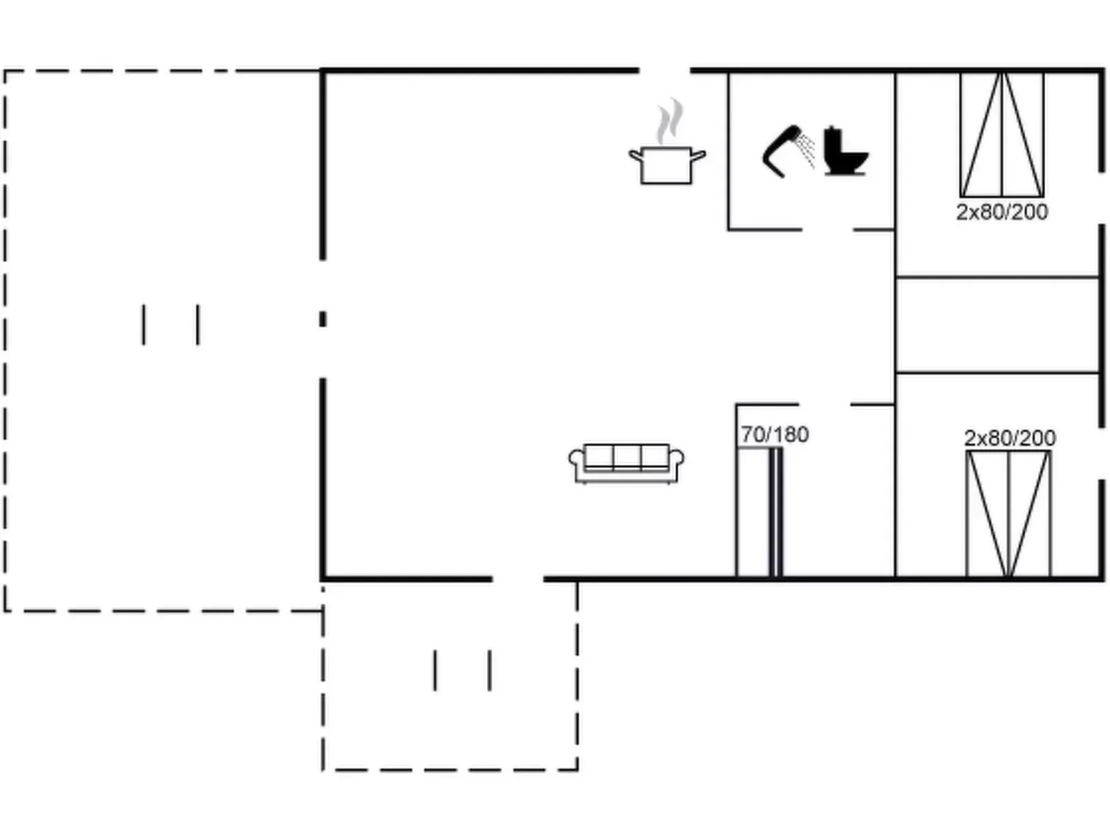 "Aslag" - 150m to the inlet-Inside