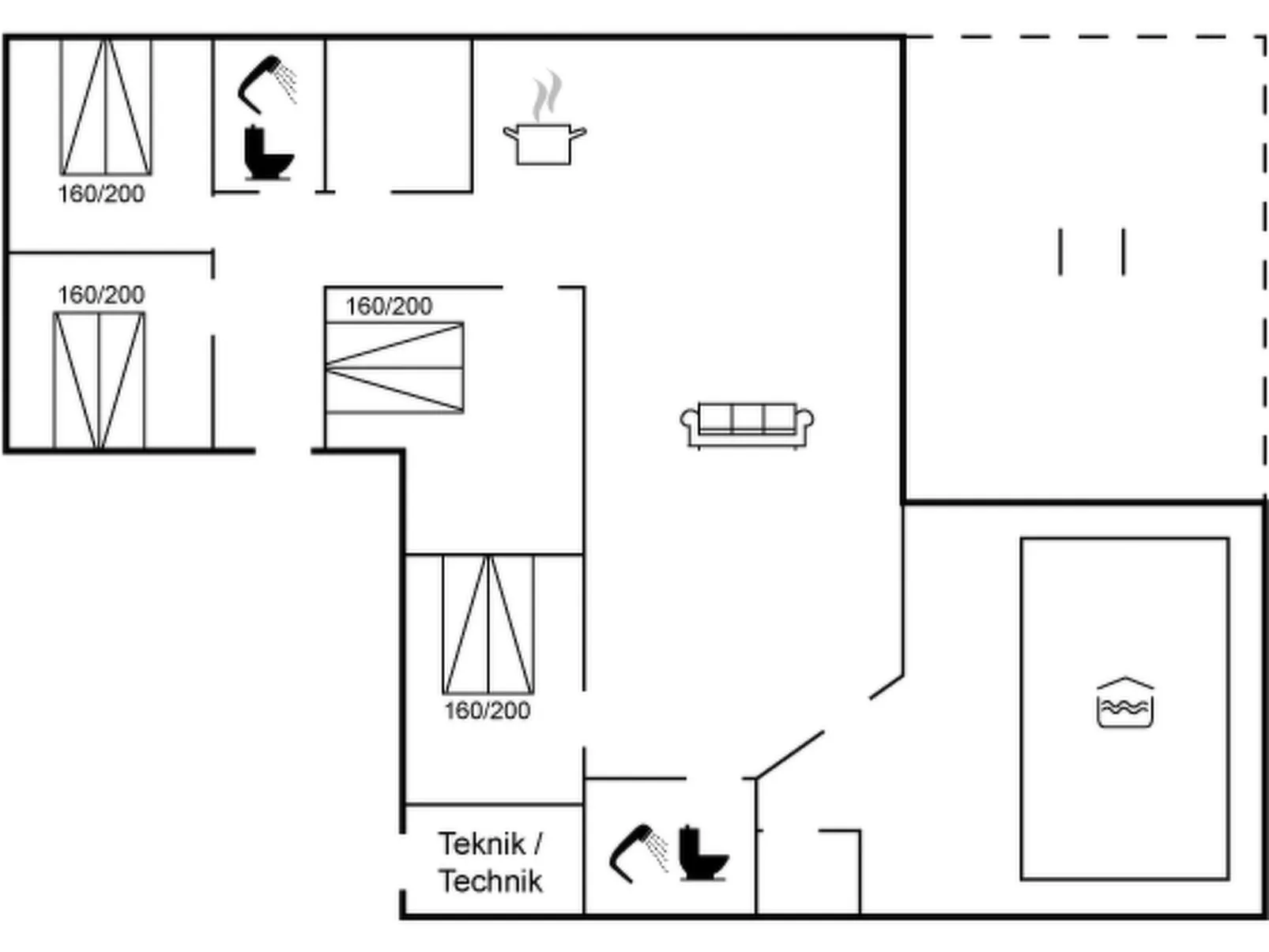 "Stella" - 700m from the sea-Inside