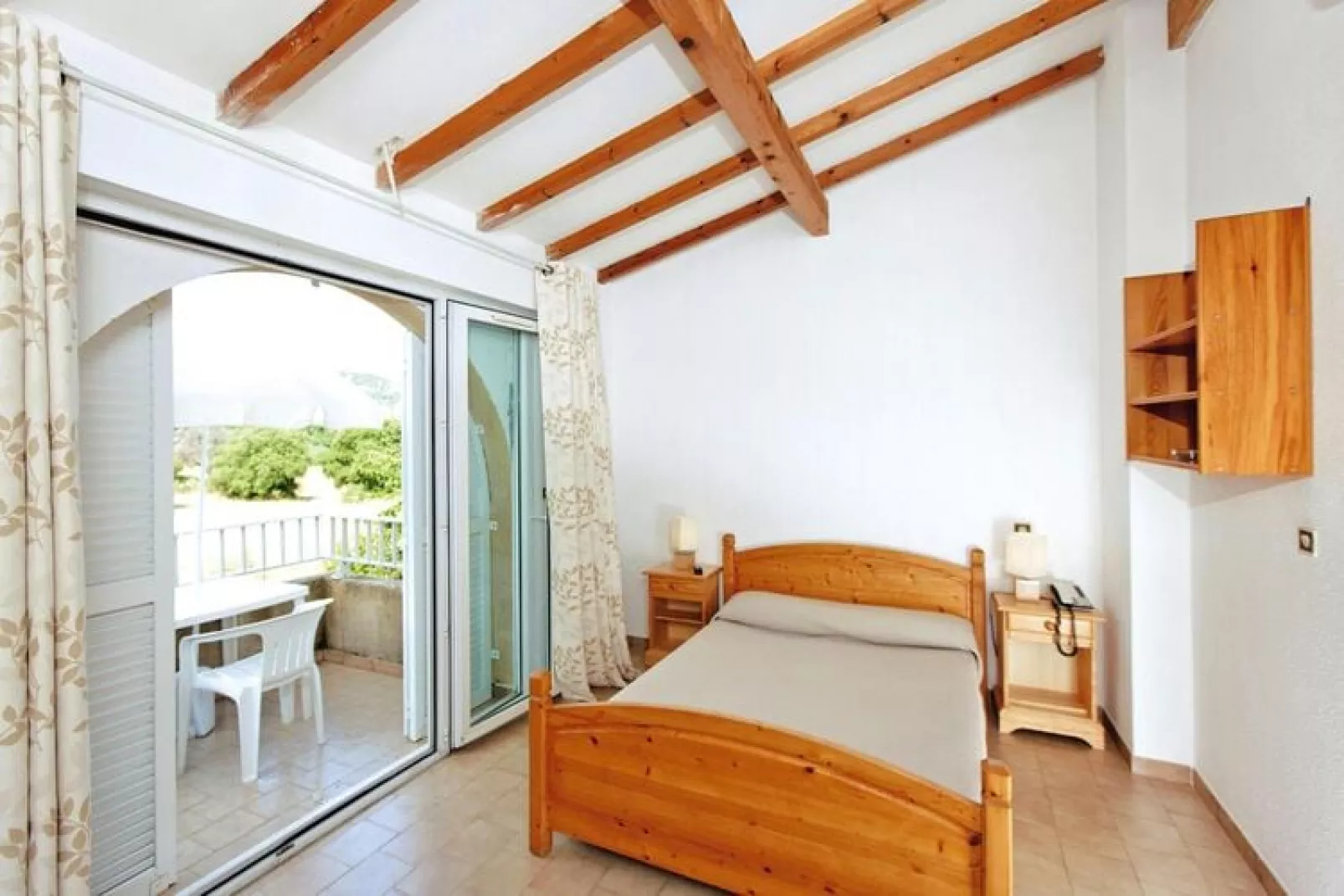 Apartments Motel Le Vieux Moulin Ile Rousse // Studio 2 pers-Bedroom