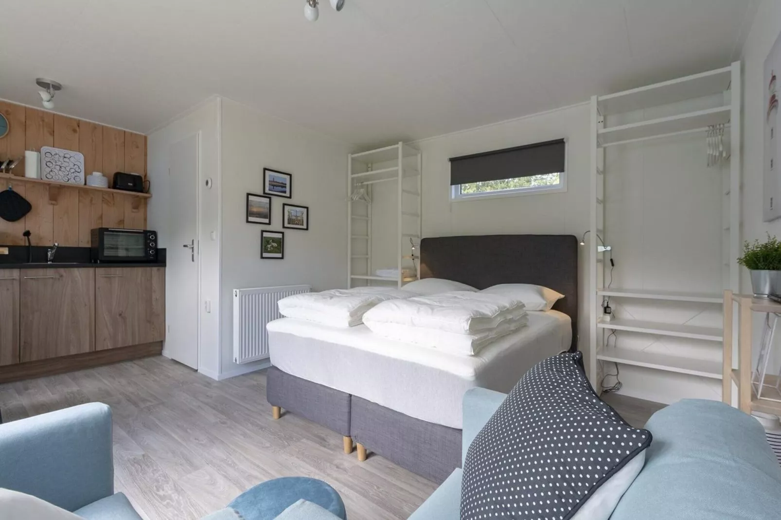 Beach Studio Texel-Bedroom