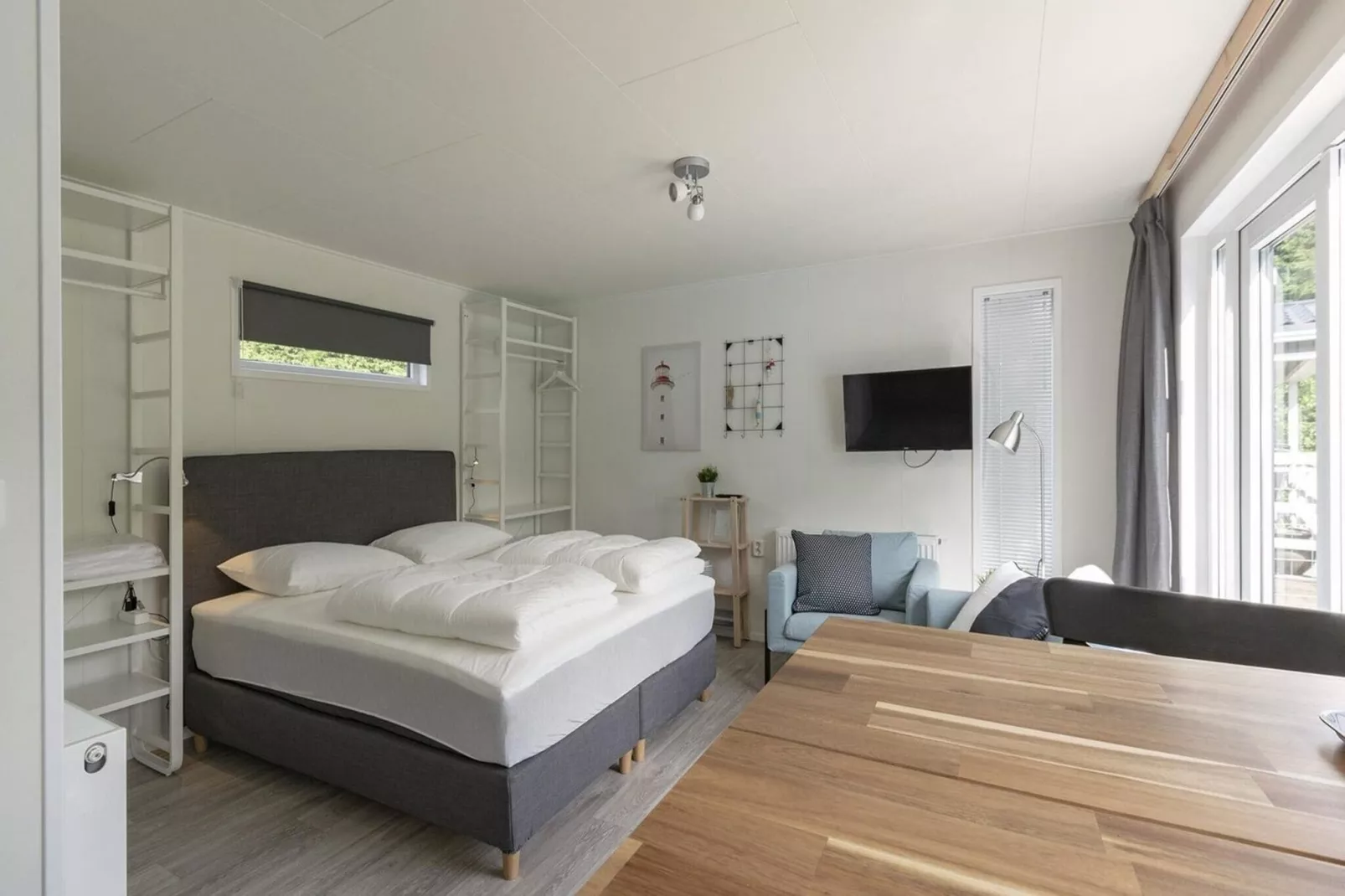 Beach Studio Texel-Bedroom