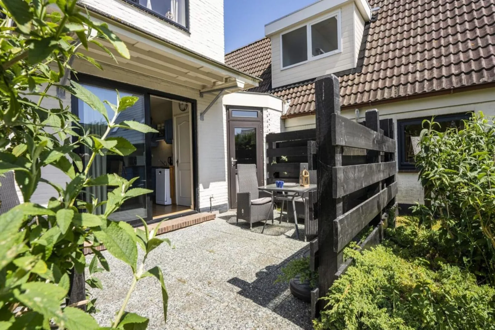 Strandhuys Schelp-Gärten Sommer