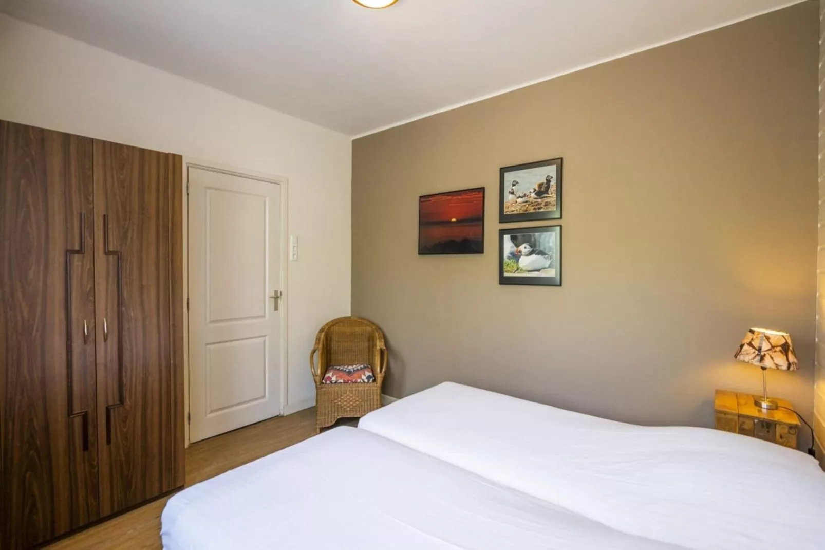 Strandhuys Schelp-Schlafzimmer