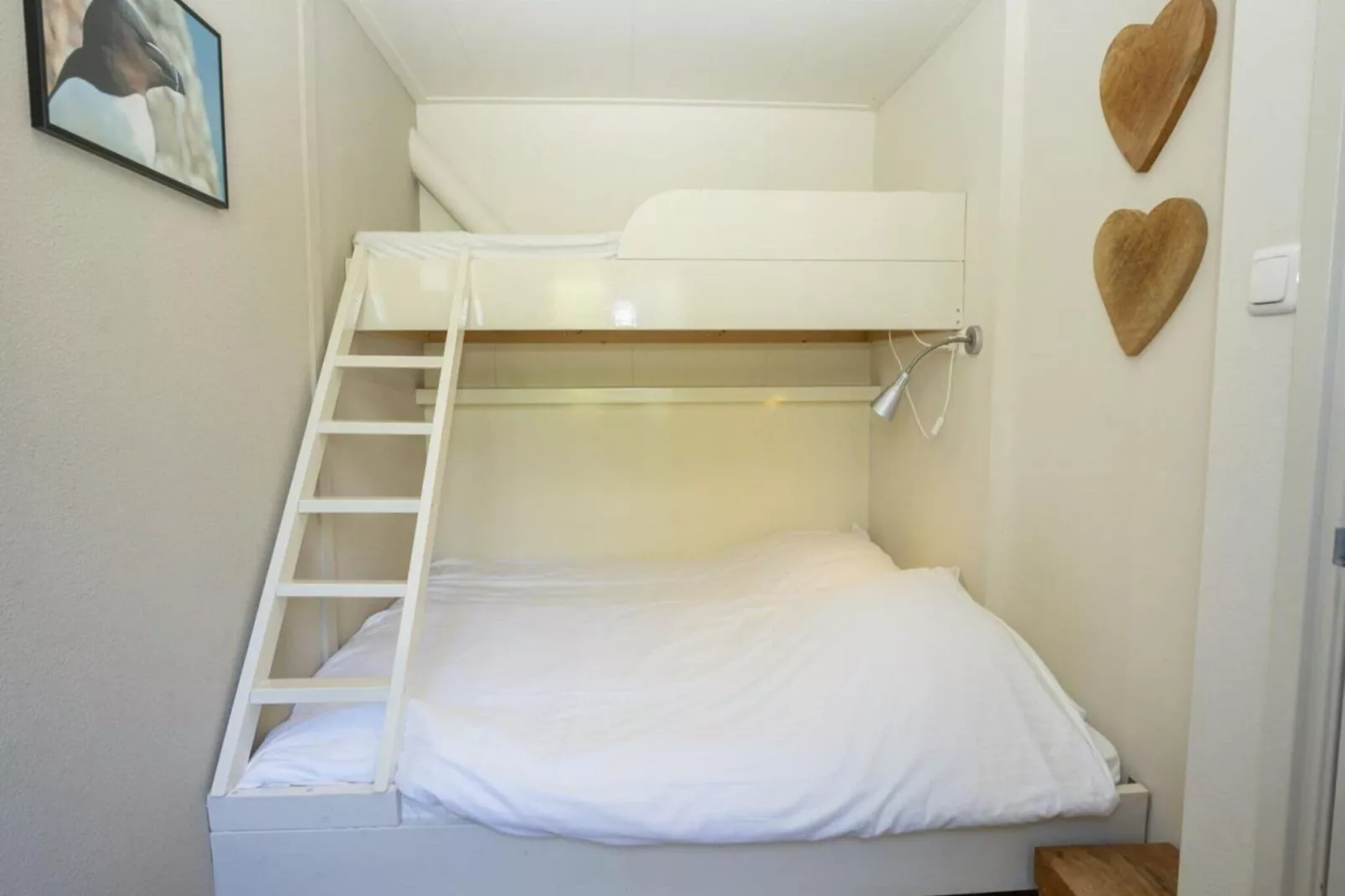 Strandhuys Schelp-Schlafzimmer