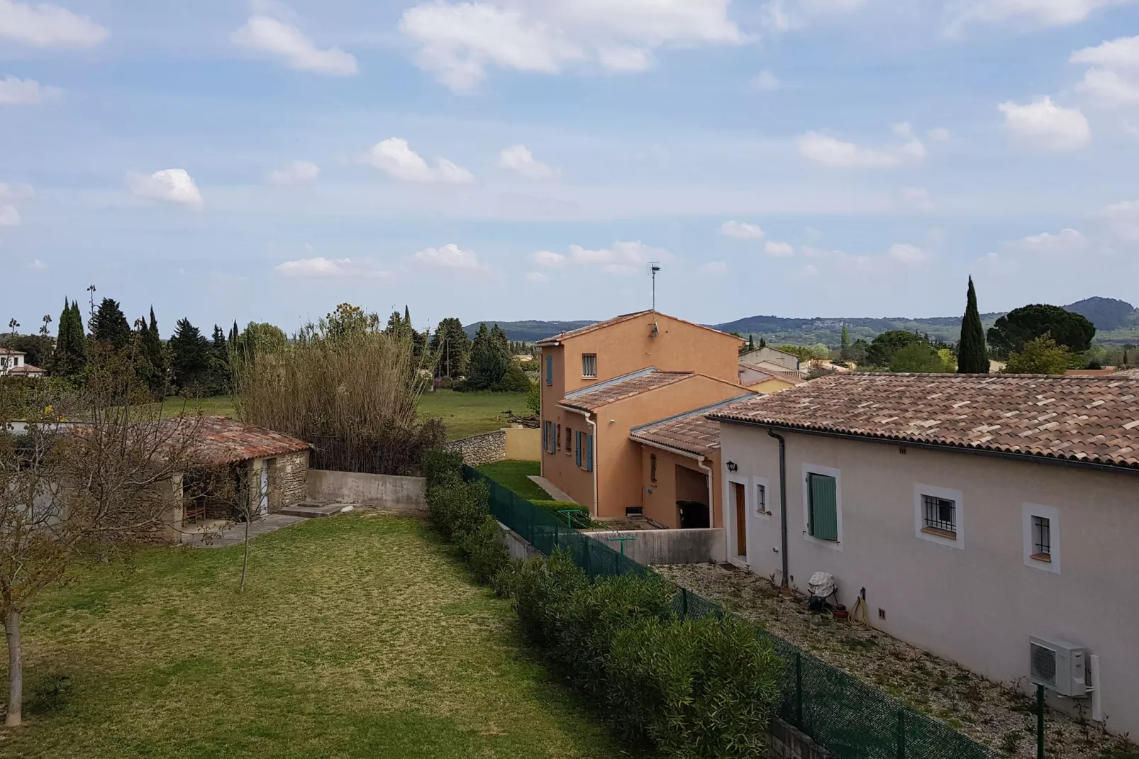 Stylish Villa in South of France with Private Swimming Pool-View in summer