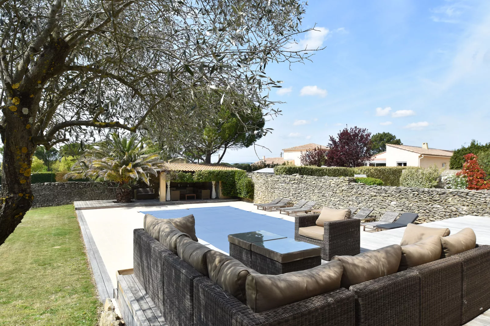 Stylish Villa in South of France with Private Swimming Pool-Terrace balcony