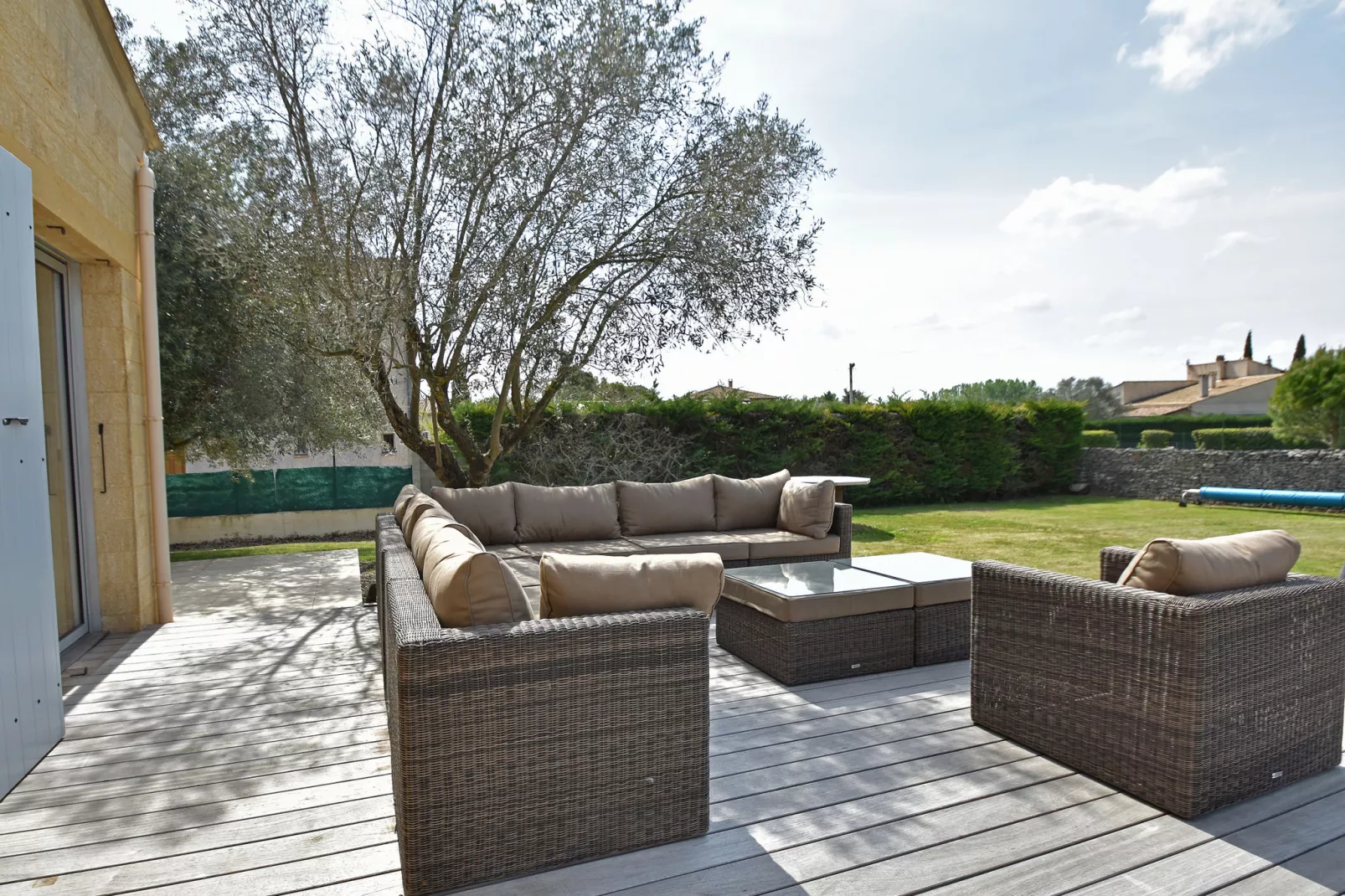 Stylish Villa in South of France with Private Swimming Pool-Terrace balcony