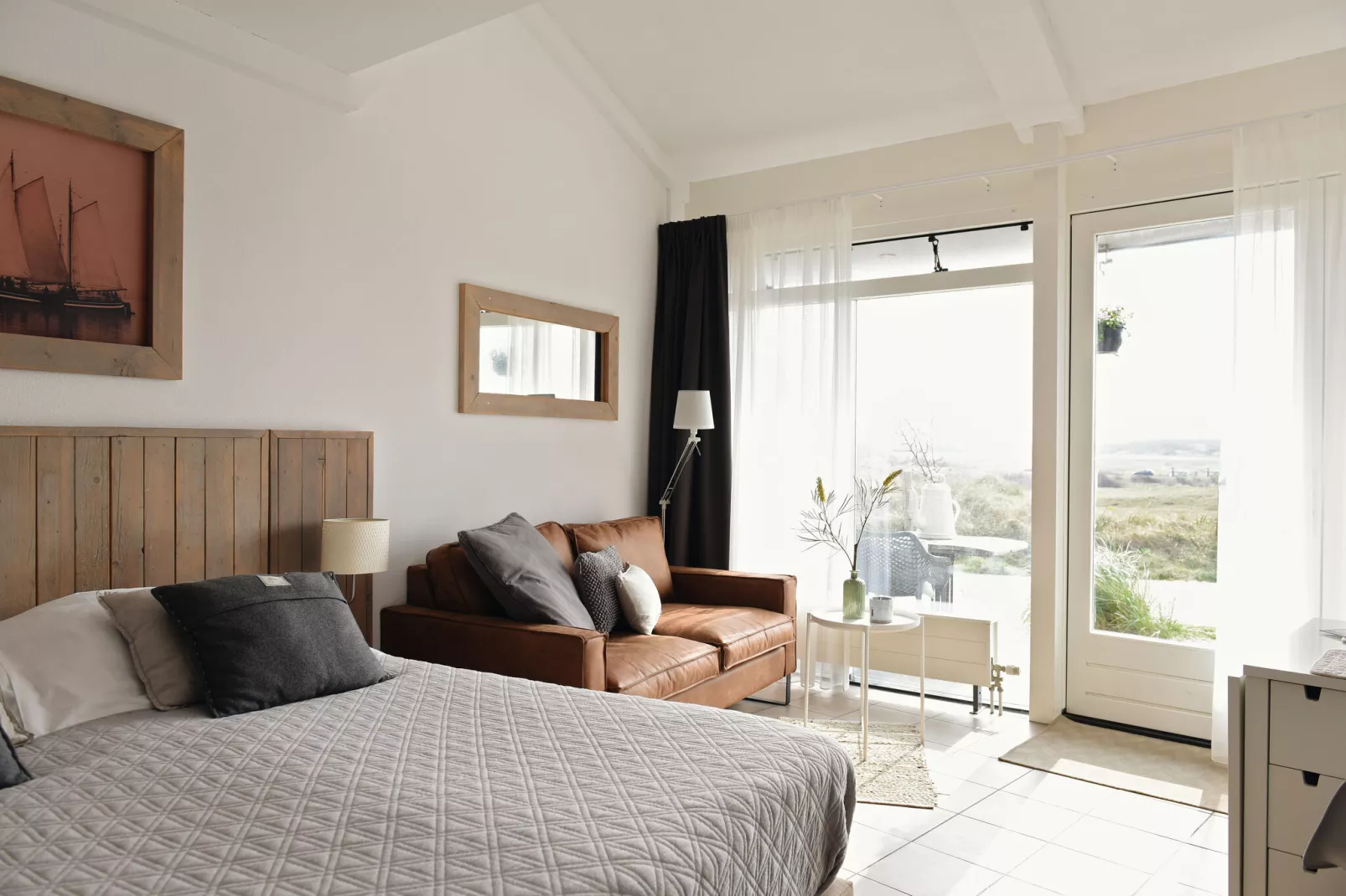 Duynsuites aan zee-Schlafzimmer